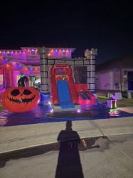 Gray Castle Bounce House w/ Slide image6202 1771176094 Gray Castle Bounce House w/ Slide